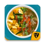 healthy soup and curry recipes android application logo